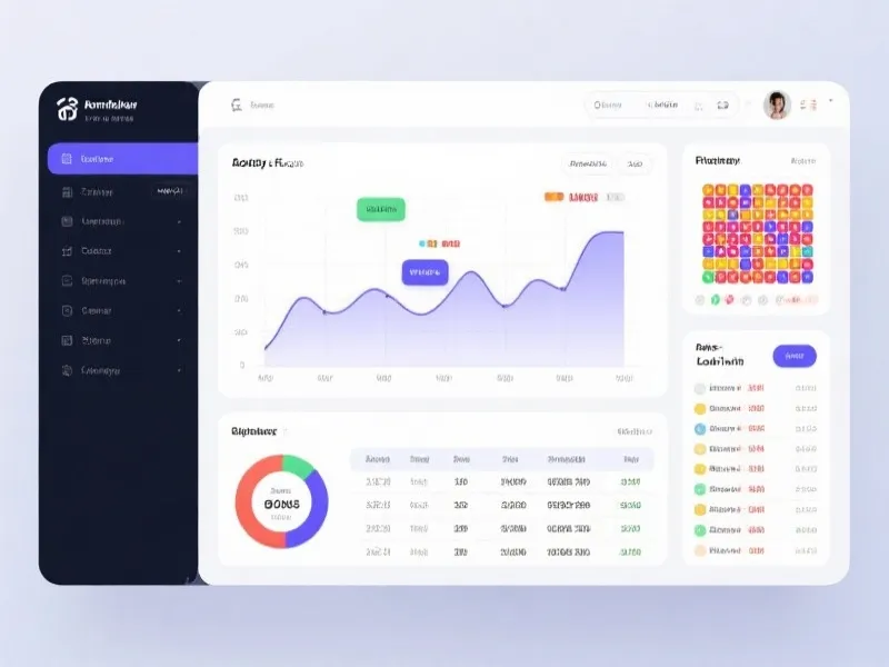 走势图表分析界面